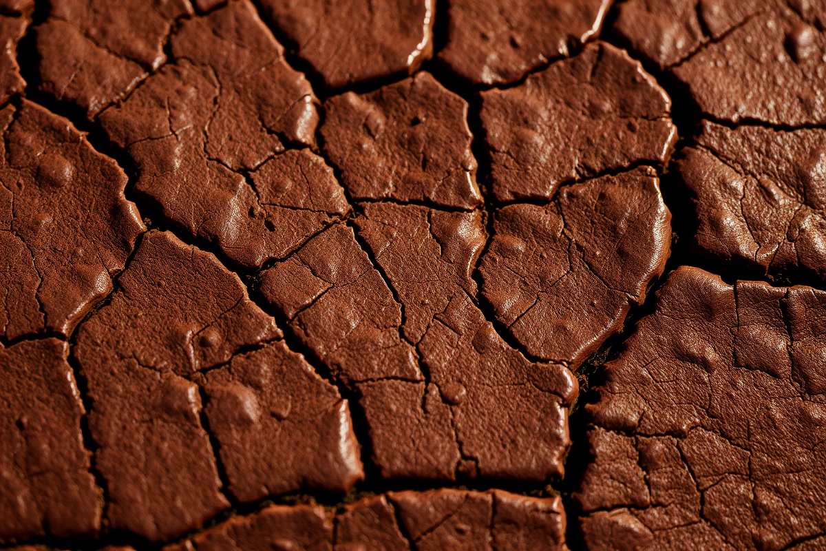 Macro photograph of aged brown leather showing natural pore structure, subtle creasing, and micro-scratches, demonstrating accurate PBR surface capture